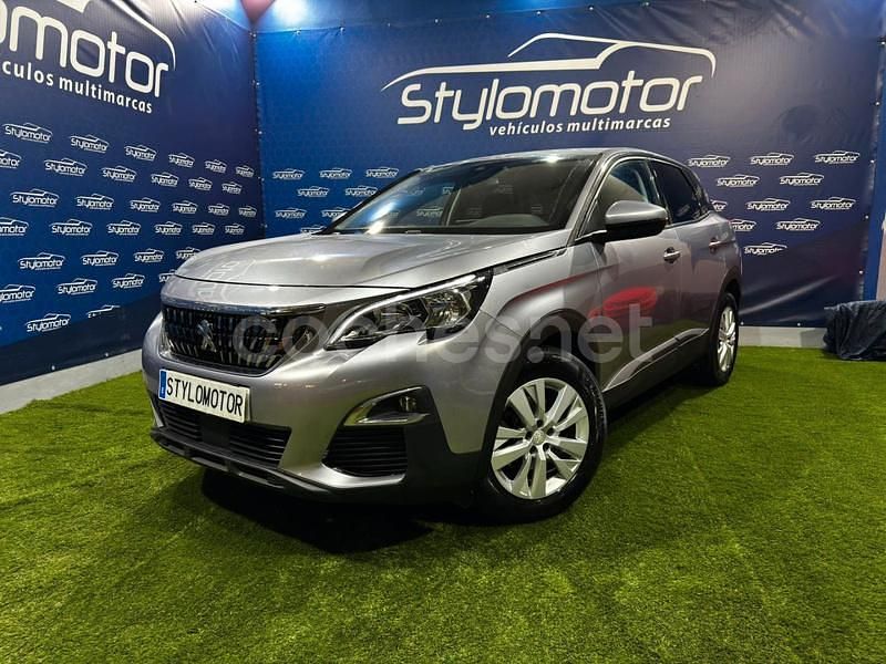 Gris / plata Usado 2020 Peugeot 3008 Active SUV | 18.490 € (Precio justo) - Imagen 1/4