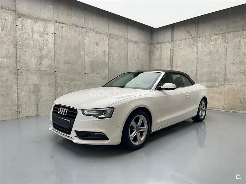 Blanco Usado 2012 Audi A5 Cabriolet Descapotable | 15.999 € (Precio justo) - Imagen 1/4