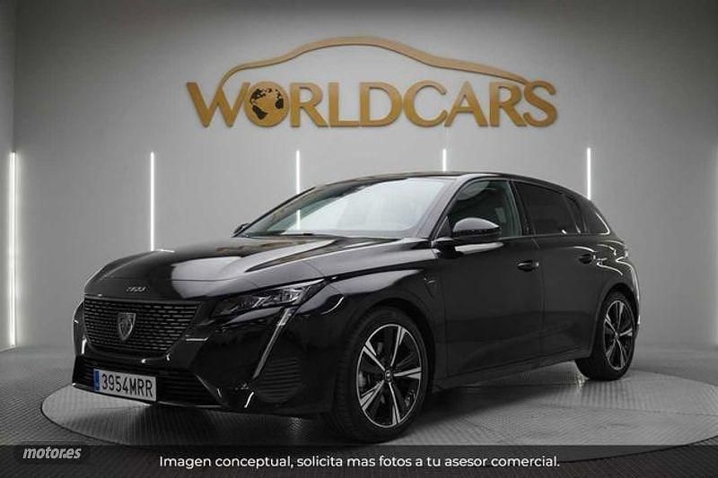 Negro Usado 2024 Peugeot 308 Allure Berlina | 18.245 € (Super precio) - Imagen 1/2