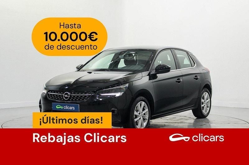 Negro Usado 2021 Opel Corsa Elegance Berlina | 11.490 € (Precio justo) - Imagen 1/4
