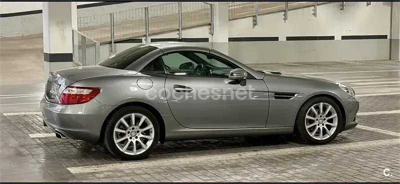 Usado Mercedes SLK200 184 CV (135 kW) 2012 Beige Descapotable