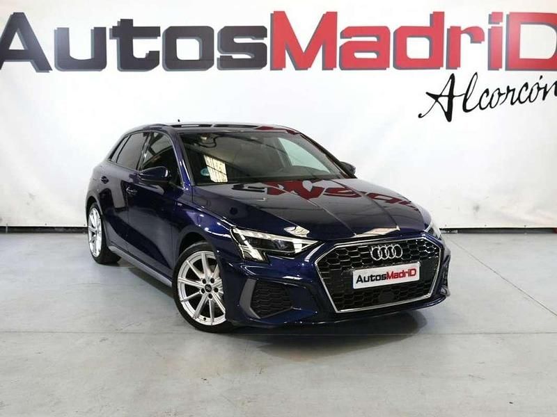 Azul Usado 2023 Audi A3 Sportback S-Line Utilitario | 24.990 € (Buen precio) - Imagen 1/4
