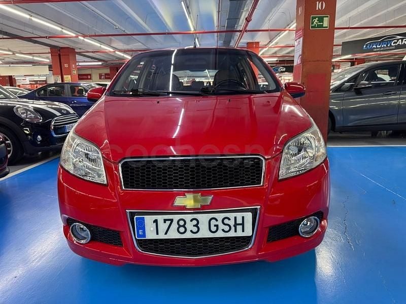 Usado Chevrolet Aveo LT 101 CV (74 kW) 2009 Rojo Berlina