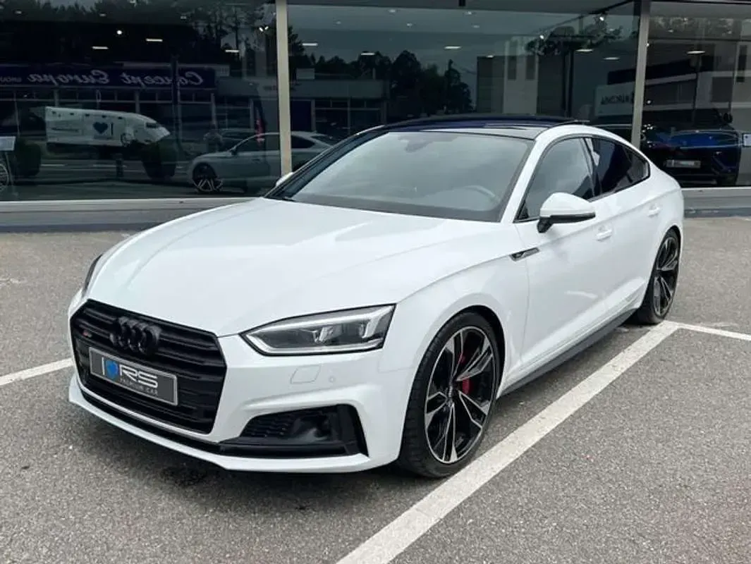 Usado Audi A5 Sportback Sport 355 CV (261 kW) 2017 Blanco Utilitario