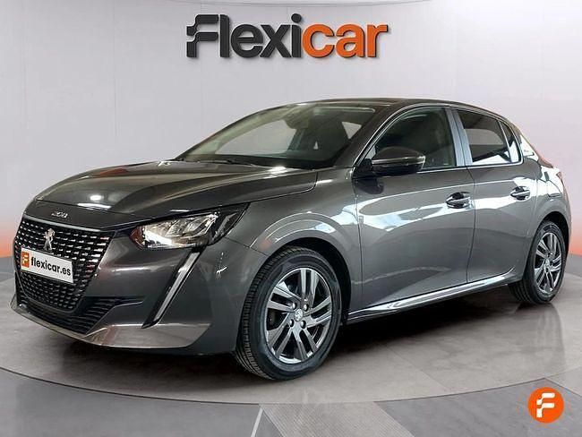 Usado Peugeot 208 Style 100 CV (73 kW) 2021 Gris / plata Utilitario