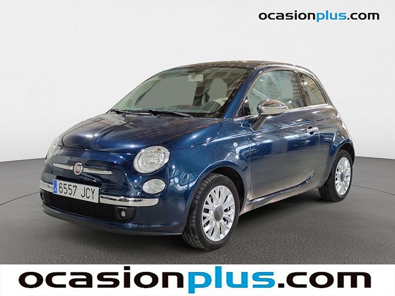 Azul Usado 2015 Fiat 500 Lounge Utilitario | 10.700 € (Caro) - Imagen 1/4