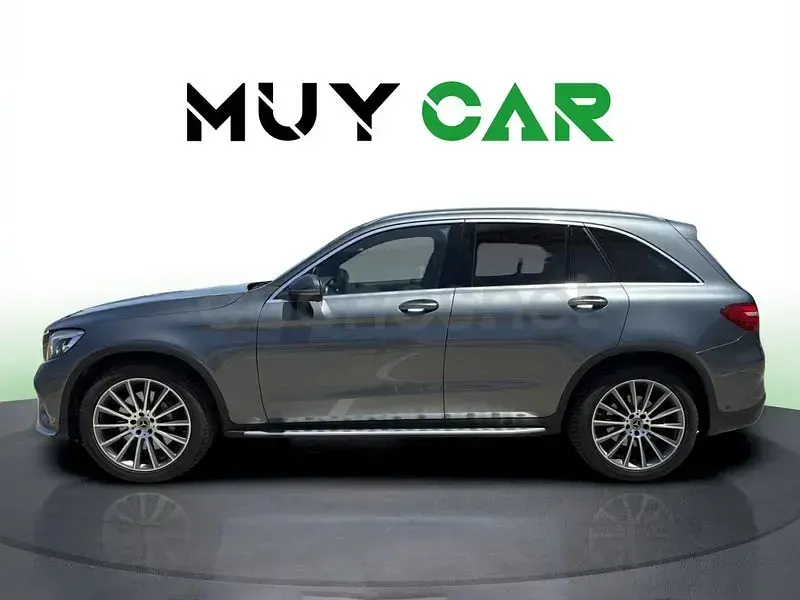 Usado Mercedes GLC250 204 CV (150 kW) 2018 Gris / plata SUV