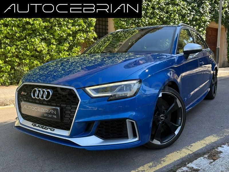 Usado Audi RS3 Advanced 400 CV (294 kW) 2017 Azul Berlina