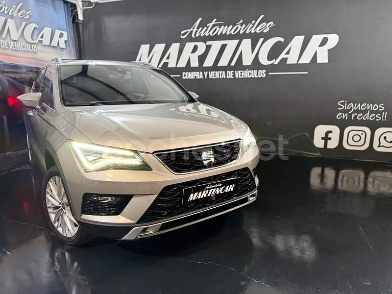 Usado Seat Ateca 190 CV (139 kW) 2017 Gris / plata SUV