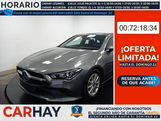 Usado Mercedes CLA200 Business 150 CV (110 kW) 2021 Gris Berlina