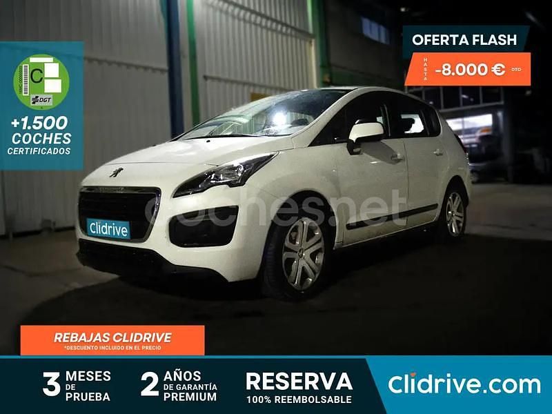 Blanco Usado 2015 Peugeot 3008 Style Berlina | 9790 € (Precio justo) - Imagen 1/4