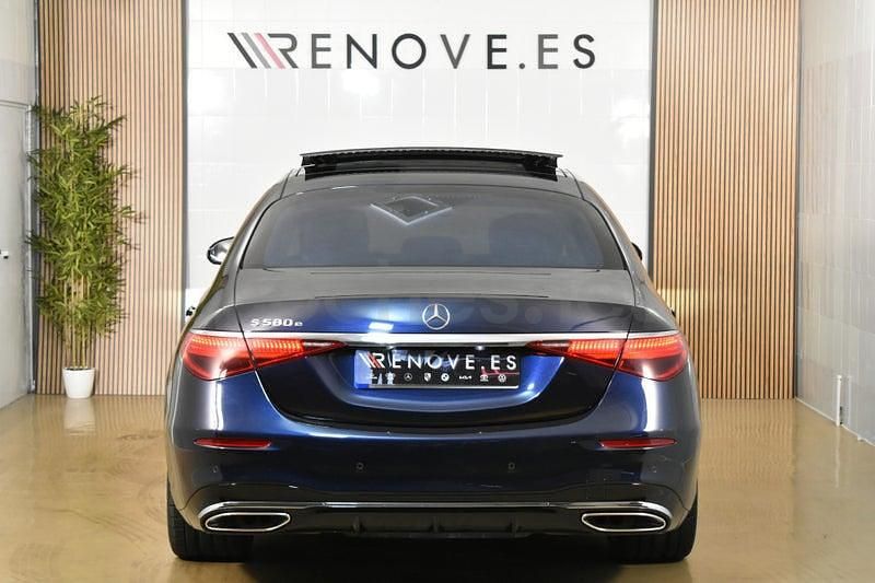 Usado Mercedes S580 510 HP (375 kW) 2022 Azul Sedan