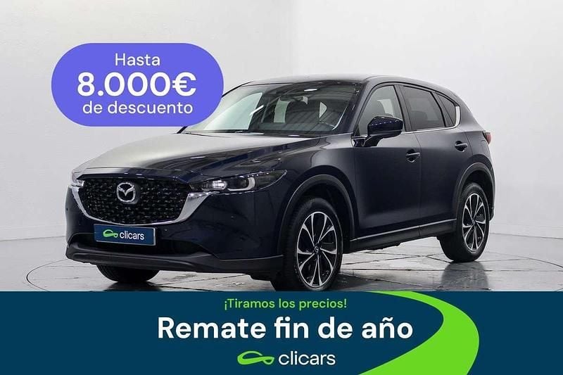 Azul Usado 2022 Mazda CX-5 SUV | 25.890 € (Precio justo) - Imagen 1/4