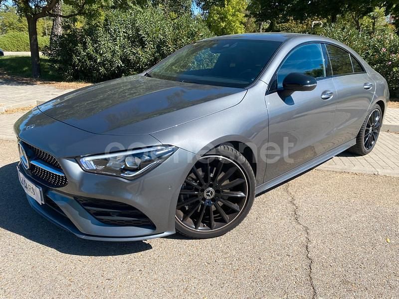 Gris / plata Usado 2020 Mercedes CLA200 Berlina | 31.490 € (Buen precio) - Imagen 1/4