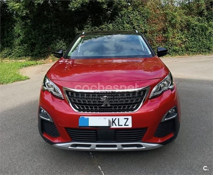 Rojo Usado 2018 Peugeot 3008 Allure SUV | 11.490 € (Super precio) - Imagen 1/4