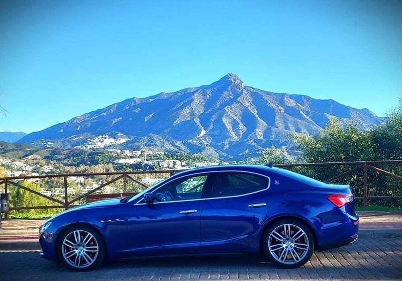 Azul Usado 2015 Maserati Ghibli Coupe | 34.900 € (Un poco caro) - Imagen 1/4