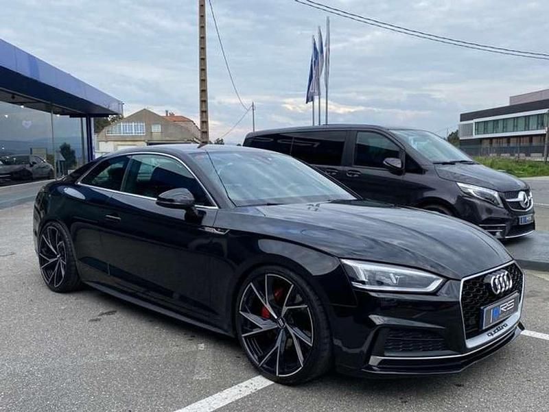 Usado Audi A5 S-Line 286 CV (210 kW) 2018 Negro Coupe