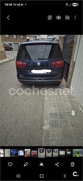Usado Seat Alhambra 4Drive 140 CV (102 kW) 2012 Azul Monovolumen