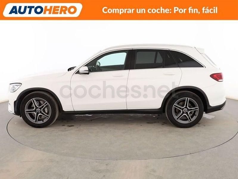 Usado Mercedes GLC300 AMG line 245 CV (180 kW) 2020 Blanco SUV