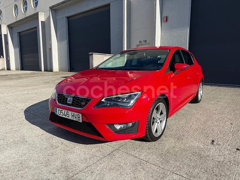Rojo Usado 2014 Seat Leon FR Berlina | 8900 € (Buen precio) - Imagen 1/4