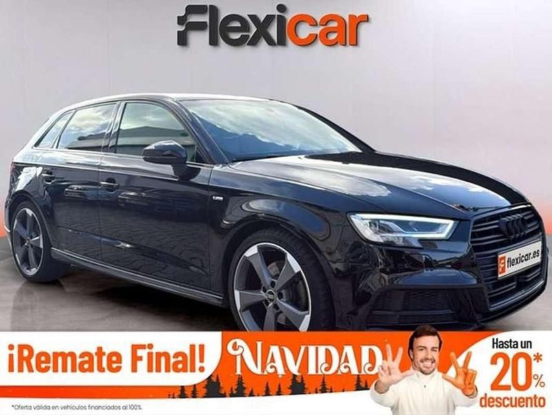 Negro Usado 2019 Audi A3 Sportback S-Line Utilitario | 22.490 € (Precio justo) - Imagen 1/4