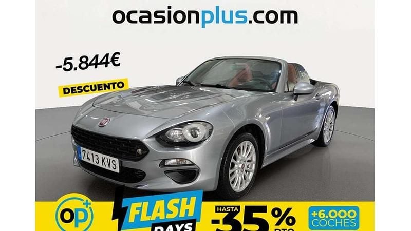 Usado Fiat 124 Spider 140 CV (102 kW) 2019 Plateado Descapotable