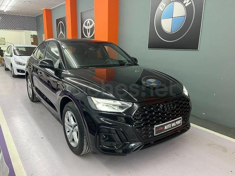 Usado Audi Q5 Sportback S-Line 163 CV (119 kW) 2022 Negro SUV