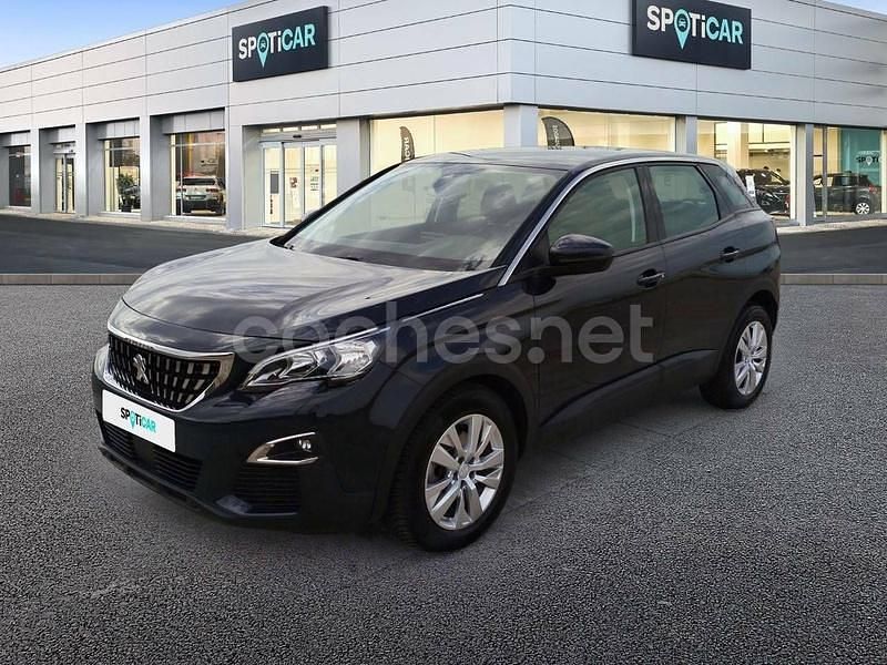 Gris / plata Usado 2019 Peugeot 3008 Active SUV | 15.900 € (Un poco caro) - Imagen 1/4