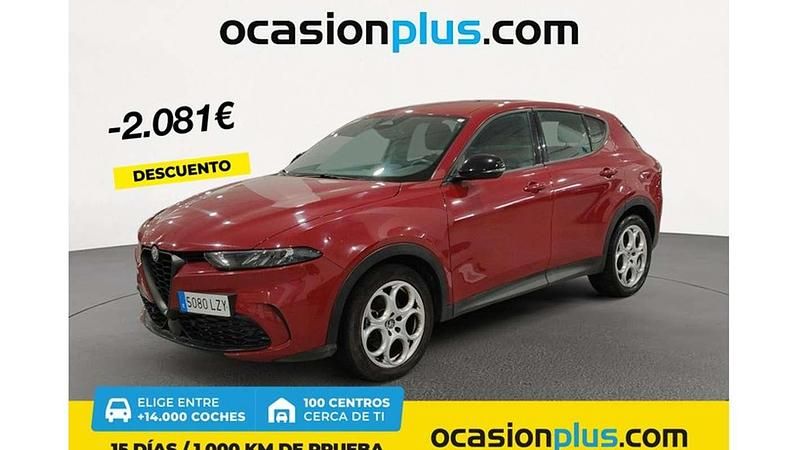 Rojo Usado 2022 Alfa Romeo Tonale Sprint SUV | 20.819 € (Precio justo) - Imagen 1/4