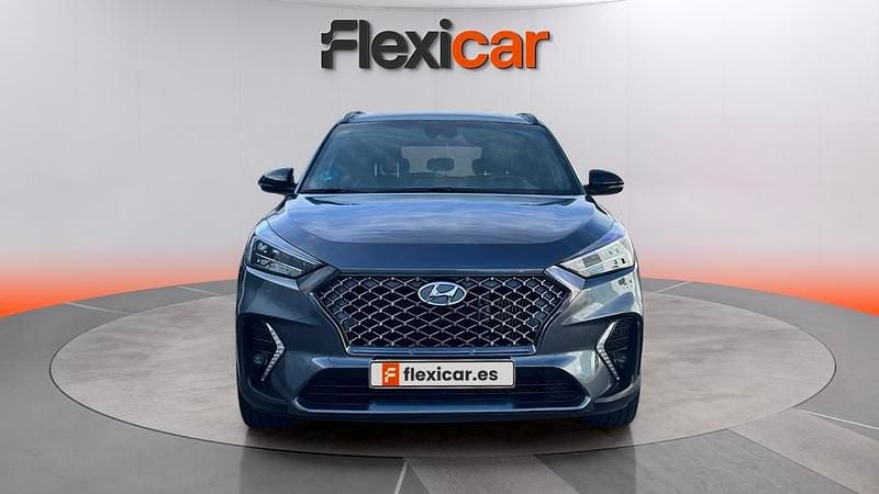 Usado Hyundai Tucson N Line 136 CV (100 kW) 2019 Gris SUV
