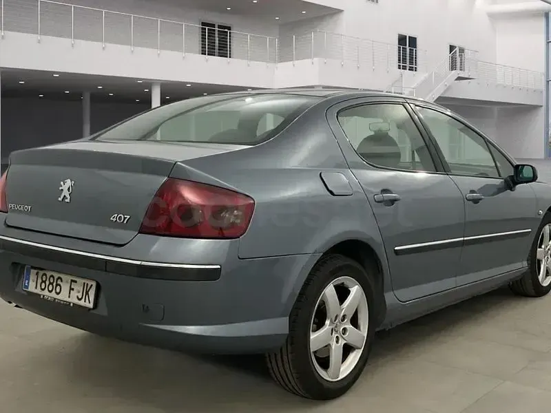 Usado Peugeot 407 136 CV (100 kW) 2006 Azul Berlina