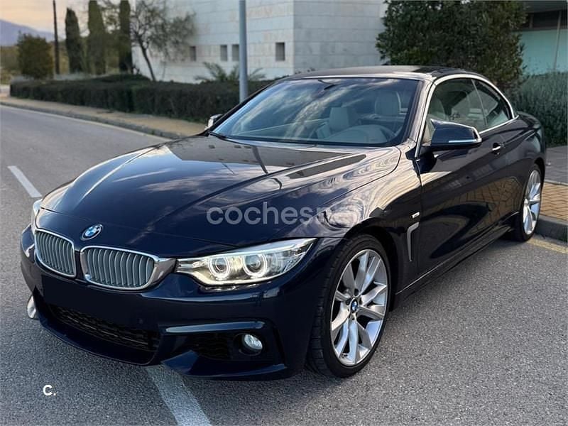 Negro Usado 2015 BMW 420 Descapotable | 19.990 € (Precio justo) - Imagen 1/4