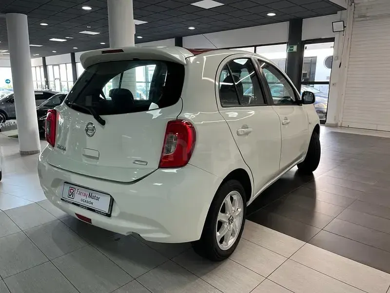 Usado Nissan Micra Acenta 80 CV (58 kW) 2014 Blanco Utilitario