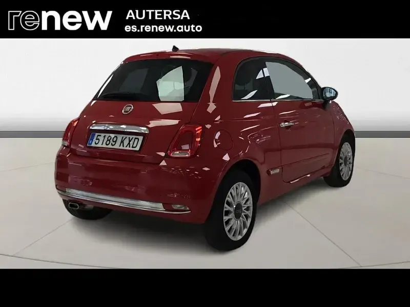 Usado Fiat 500 Lounge 69 CV (50 kW) 2019 Rojo Berlina