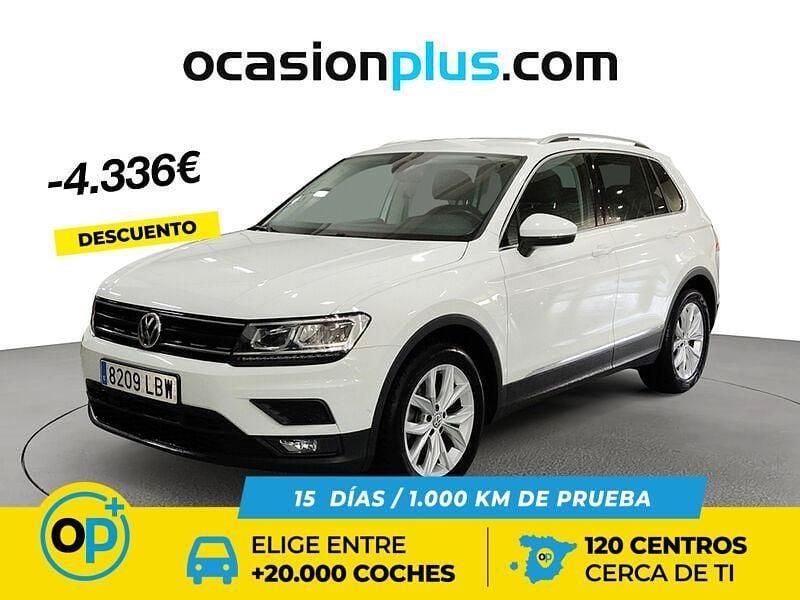 Blanco Usado 2019 VW Tiguan Advance SUV | 20.200 € (Super precio) - Imagen 1/4