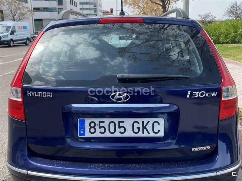 Brugt Hyundai i30 Style 115 HK (84 kW) 2008 Blå Stationcar