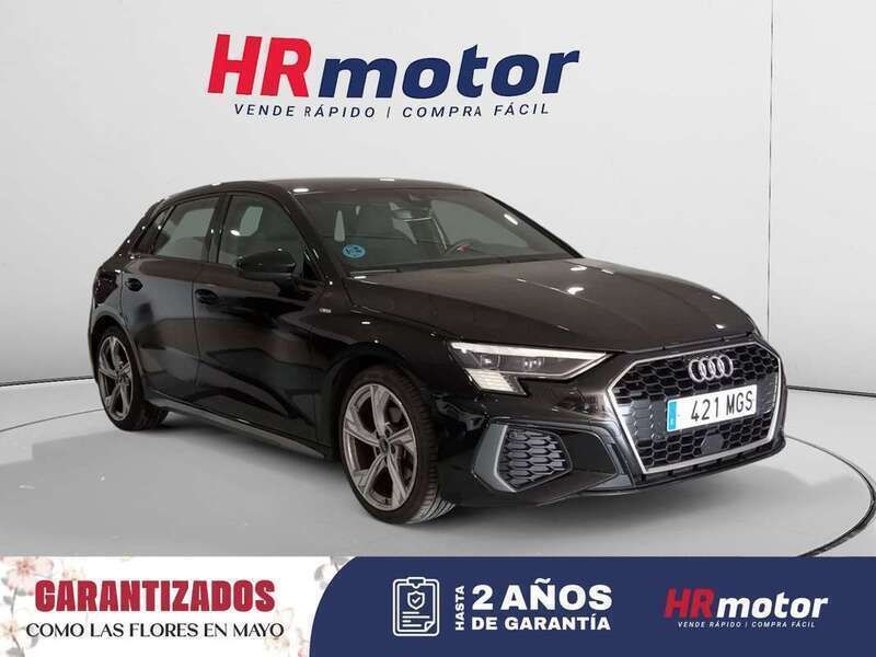 Negro Usado 2023 Audi A3 Advanced Plus Utilitario | 24.390 € (Precio justo) - Imagen 1/4