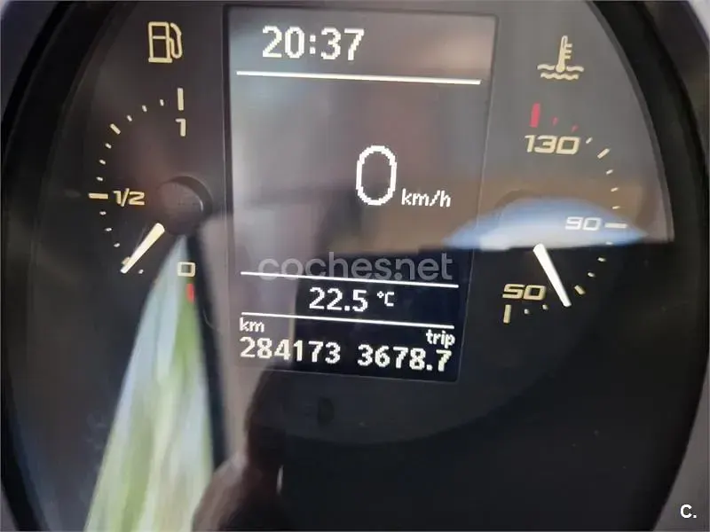 Usado Seat Leon Ecomotive 105 CV (77 kW) 2010 Negro Utilitario