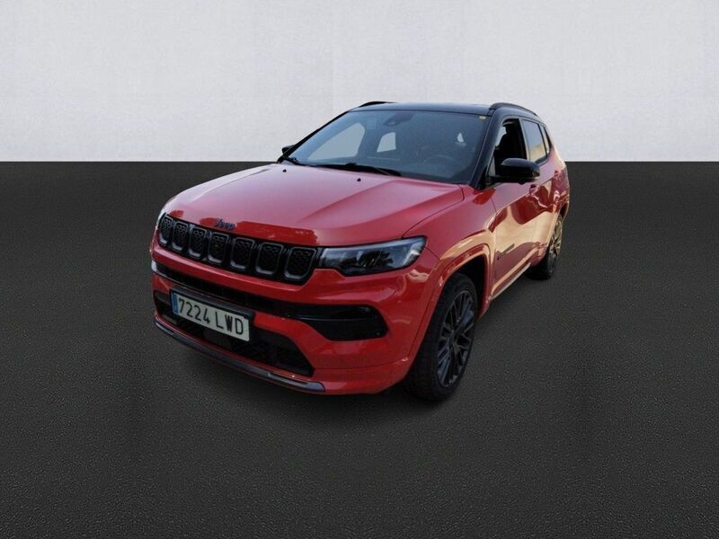 Rojo Usado 2022 Jeep Compass SUV | 27.400 € (Un poco caro) - Imagen 1/4