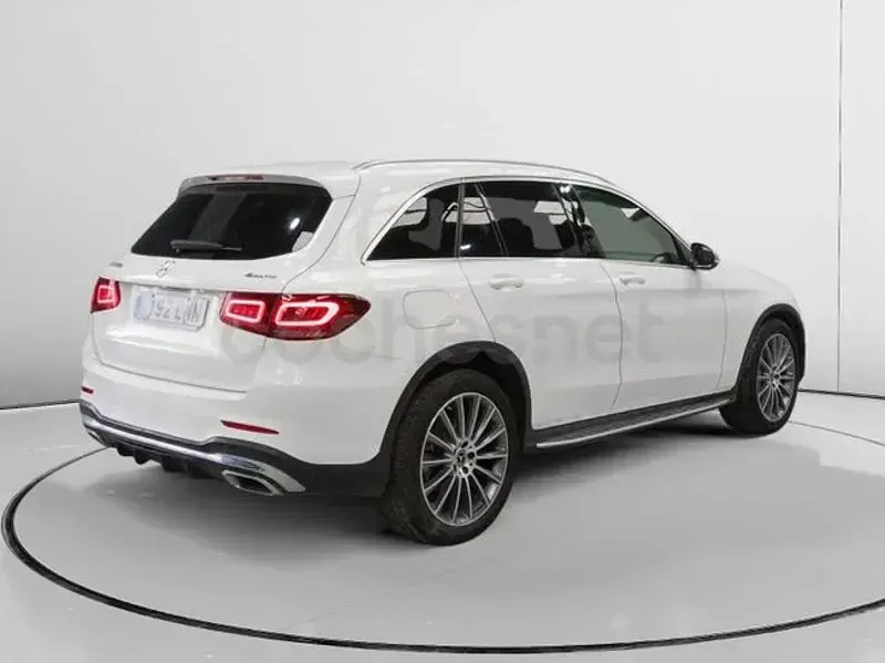Usado Mercedes GLC220 194 CV (142 kW) 2021 Blanco SUV