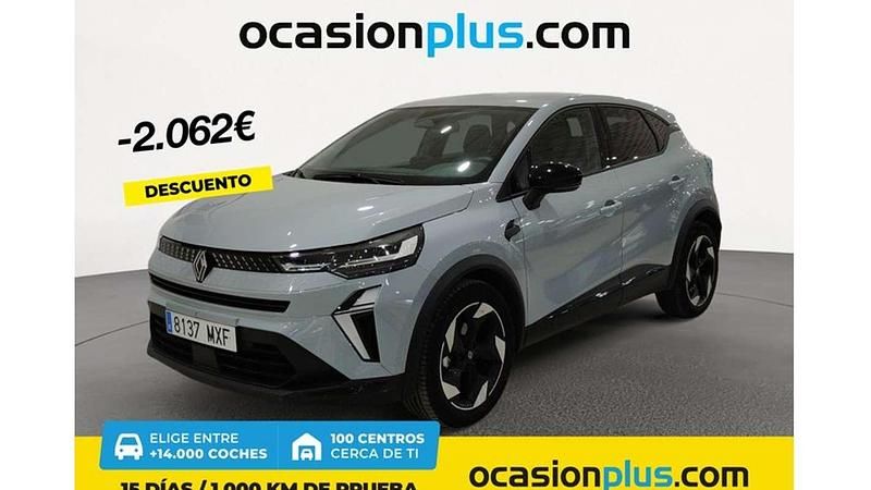 Gris Usado 2024 Renault Captur Techno SUV | 20.046 € (Precio justo) - Imagen 1/4