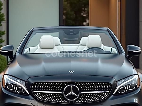 Negro Usado 2019 Mercedes 200 Descapotable | 29.900 € (Buen precio) - Imagen 1/3