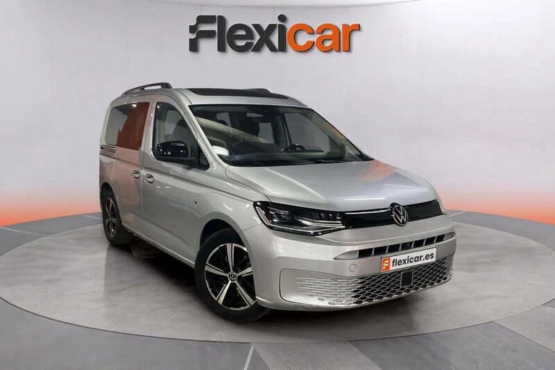 Gris Usado 2021 VW Caddy Maxi Monovolumen | 23.490 € (Un poco caro) - Imagen 1/4
