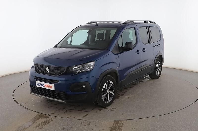 Azul Usado 2022 Peugeot Rifter GT Monovolumen | 22.599 € (Precio justo) - Imagen 1/3