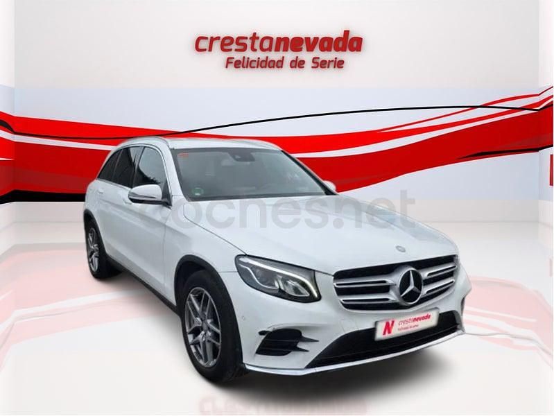 Usado Mercedes GLC250 AMG line 204 CV (150 kW) 2016 Blanco SUV