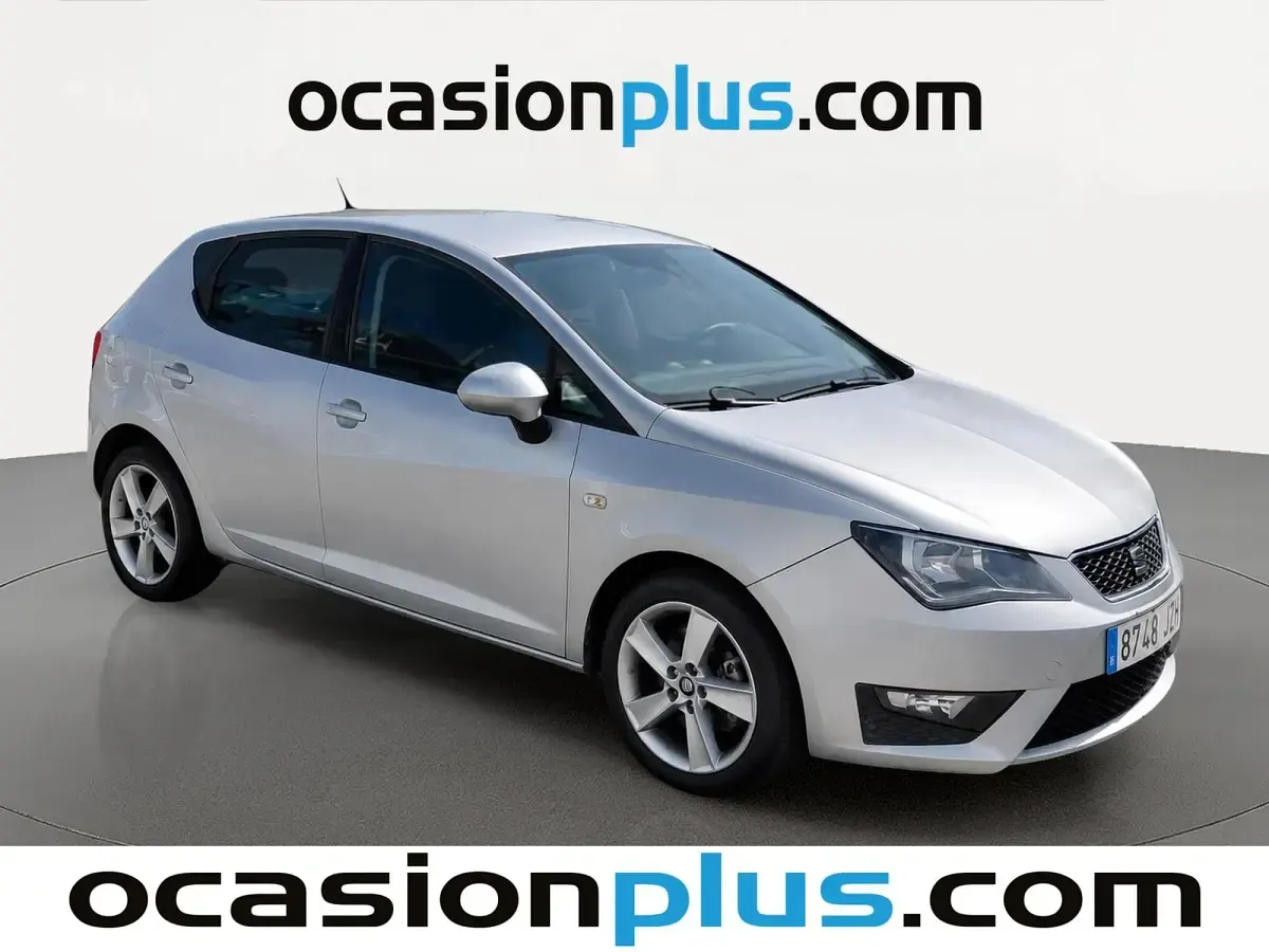 Usado Seat Ibiza FR 105 CV (77 kW) 2017 Gris plata Utilitario
