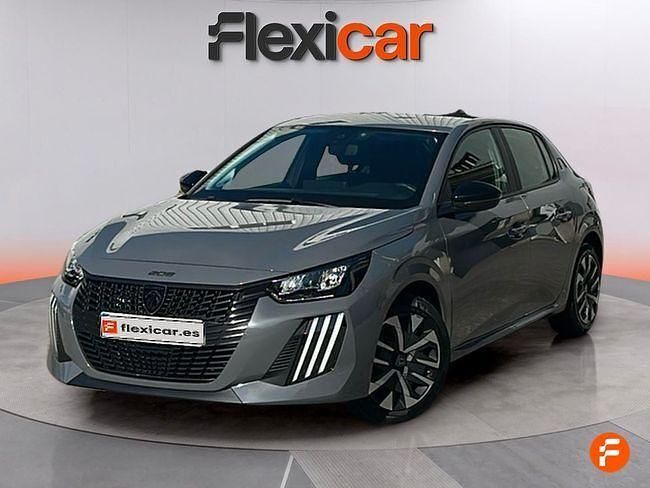 Usado Peugeot 208 Allure 100 CV (73 kW) 2024 Gris Utilitario