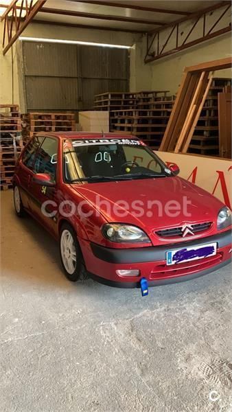 Rojo Usado 2001 Citroën Saxo Utilitario | 5900 € (Precio justo) - Imagen 1/1