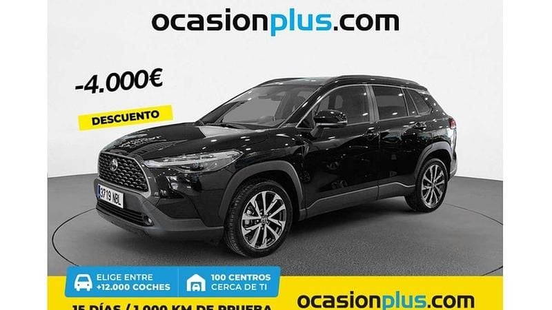 Negro Usado 2024 Toyota Corolla Cross Plus SUV | 33.810 € (Super precio) - Imagen 1/4