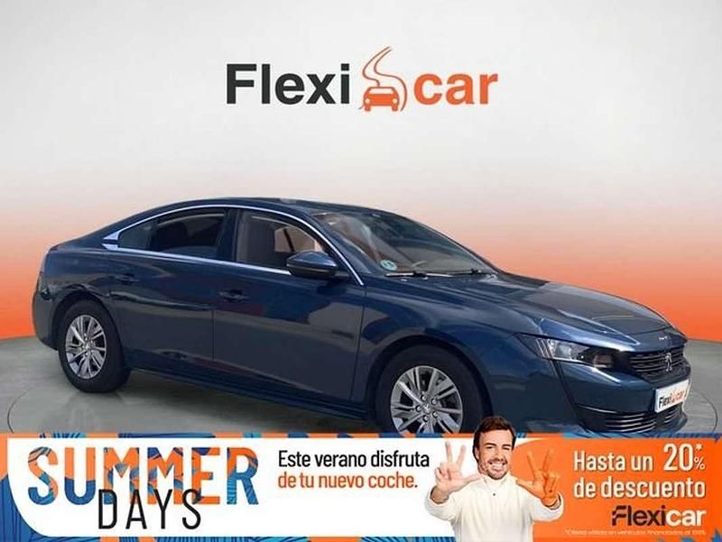 Azul Usado 2021 Peugeot 508 Active Berlina | 16.290 € (Precio justo) - Imagen 1/4